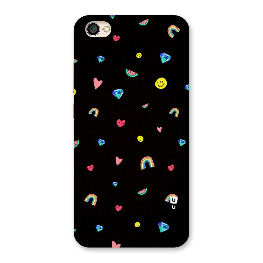Cute Multicolor Shapes Back Case for Redmi Y1 Lite