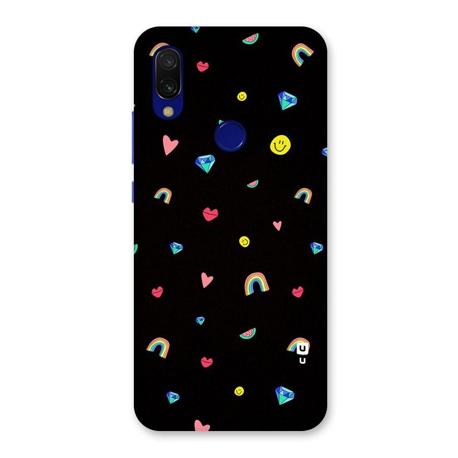 Cute Multicolor Shapes Back Case for Redmi Y3