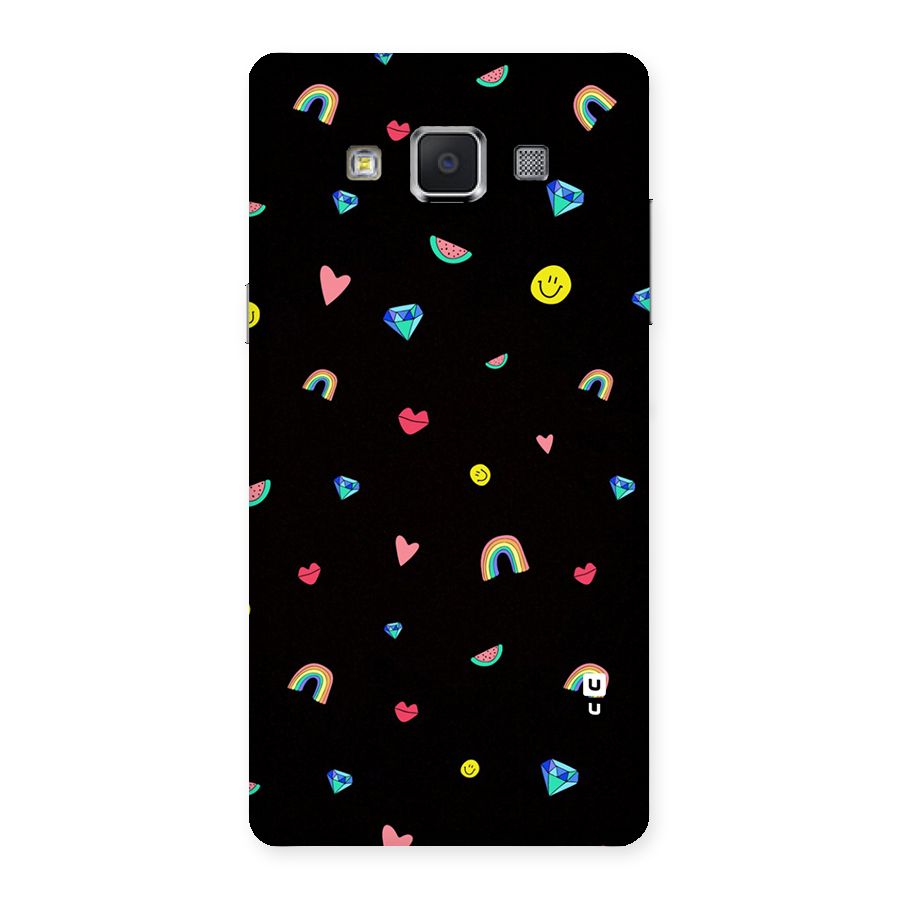 Cute Multicolor Shapes Back Case for Samsung Galaxy A5