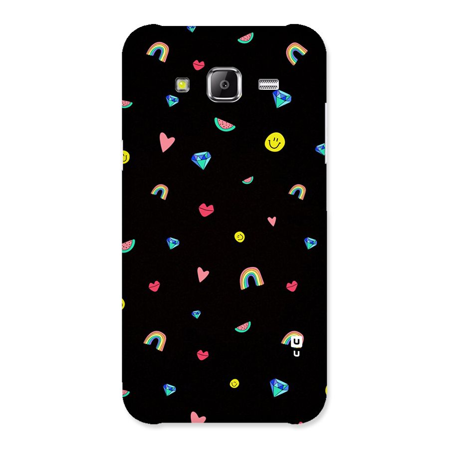 Cute Multicolor Shapes Back Case for Samsung Galaxy J2 Prime