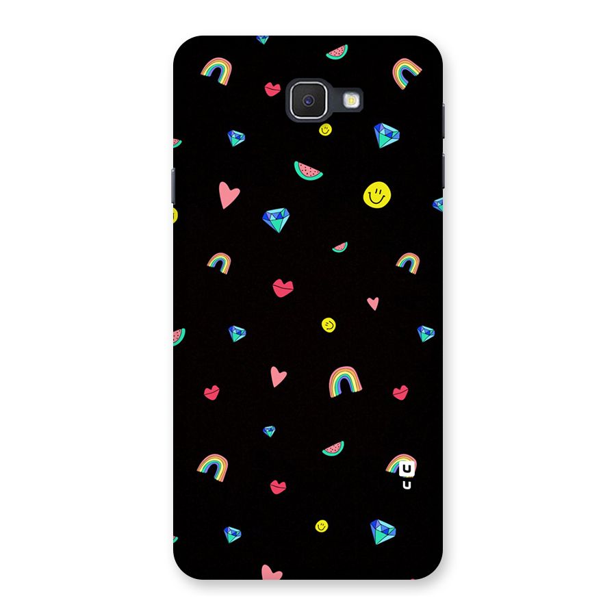 Cute Multicolor Shapes Back Case for Samsung Galaxy J7 Prime