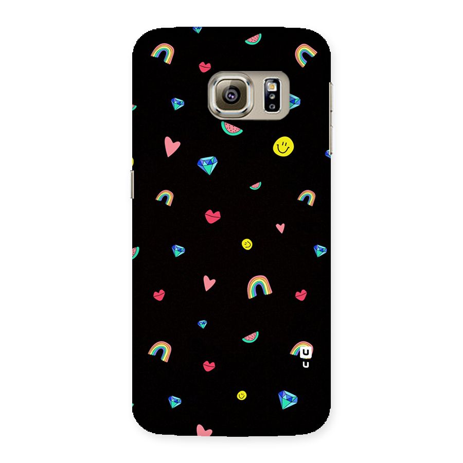 Cute Multicolor Shapes Back Case for Samsung Galaxy S6 Edge