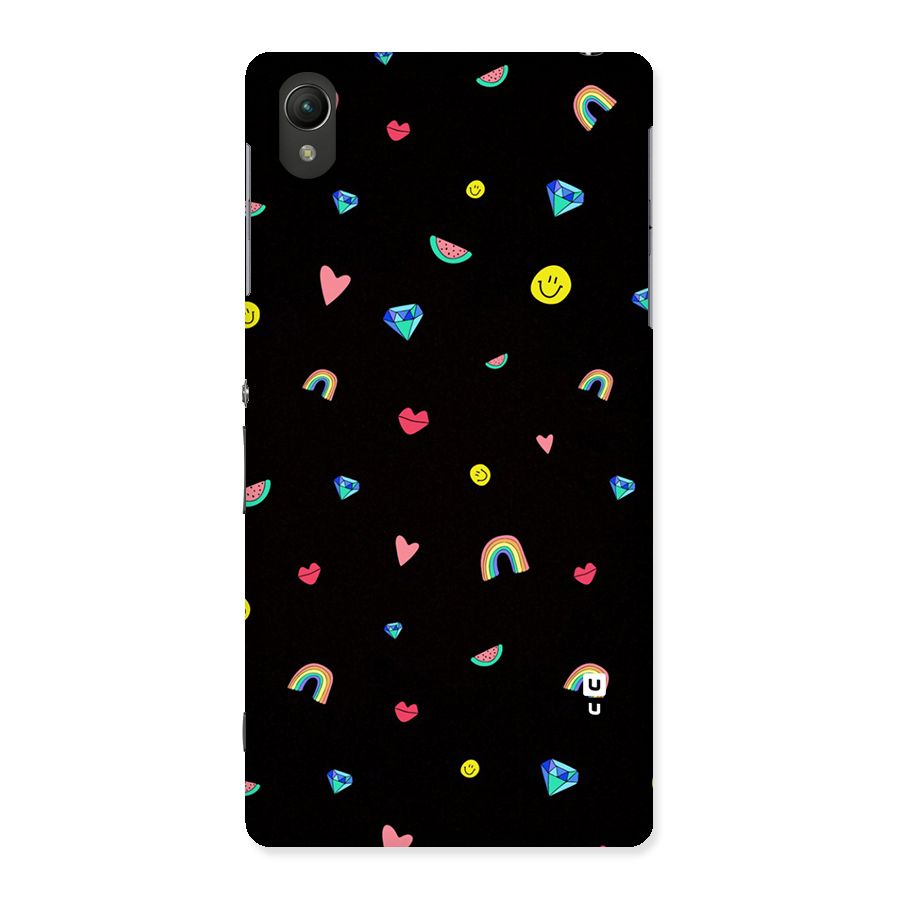 Cute Multicolor Shapes Back Case for Sony Xperia Z2