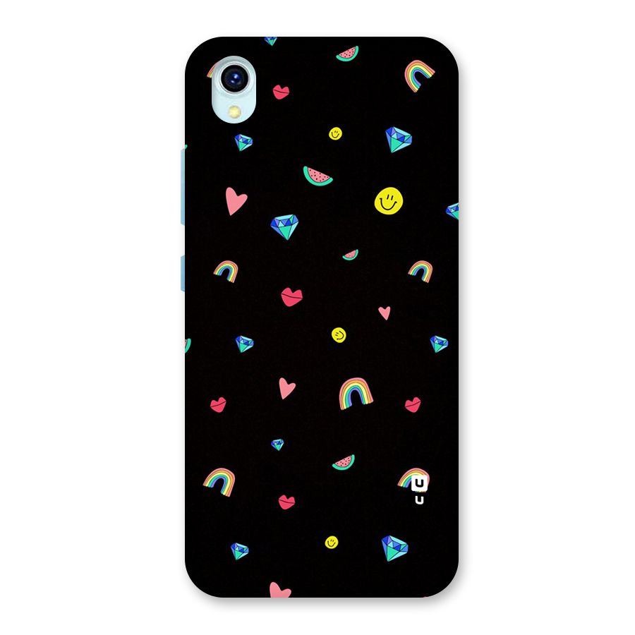Cute Multicolor Shapes Back Case for Vivo Y1s