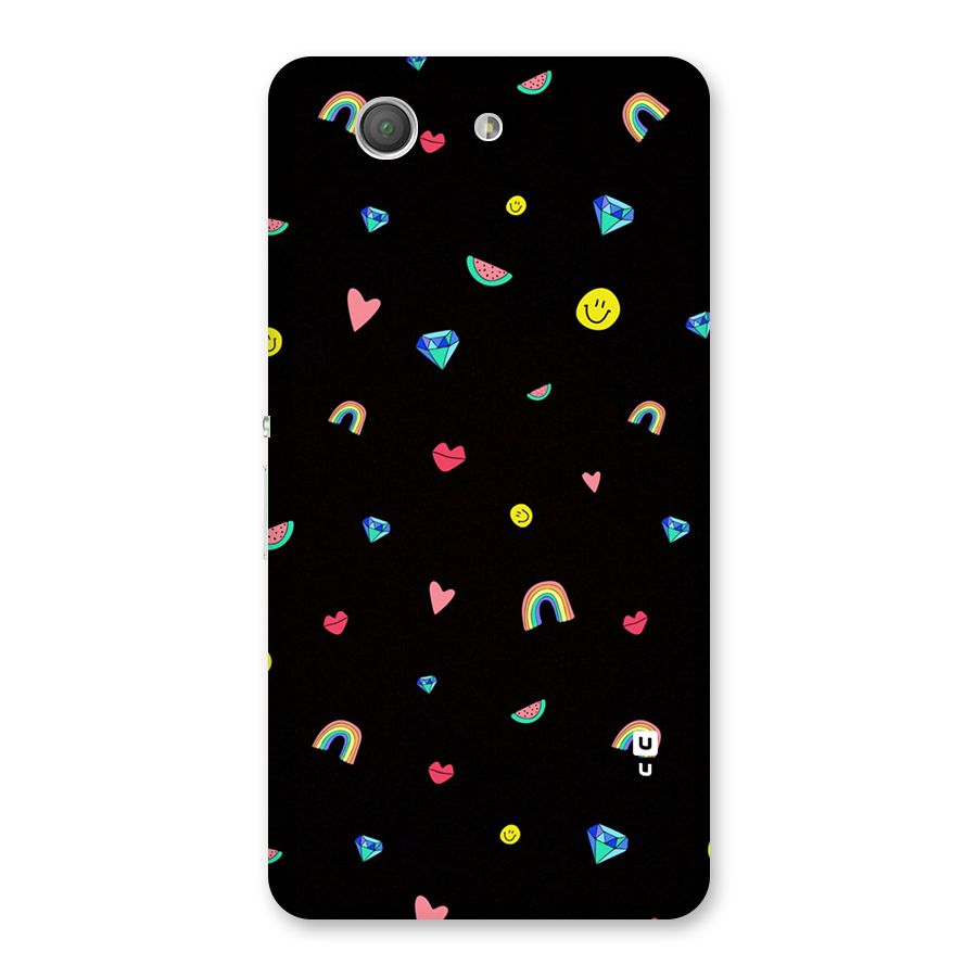 Cute Multicolor Shapes Back Case for Xperia Z3 Compact
