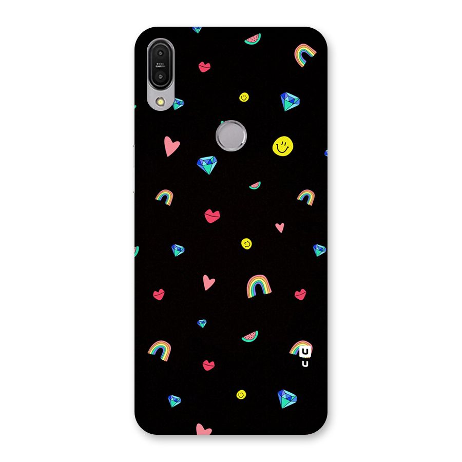 Cute Multicolor Shapes Back Case for Zenfone Max Pro M1