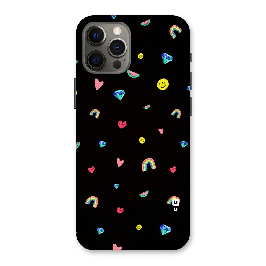 Cute Multicolor Shapes Back Case for iPhone 12 Pro Max