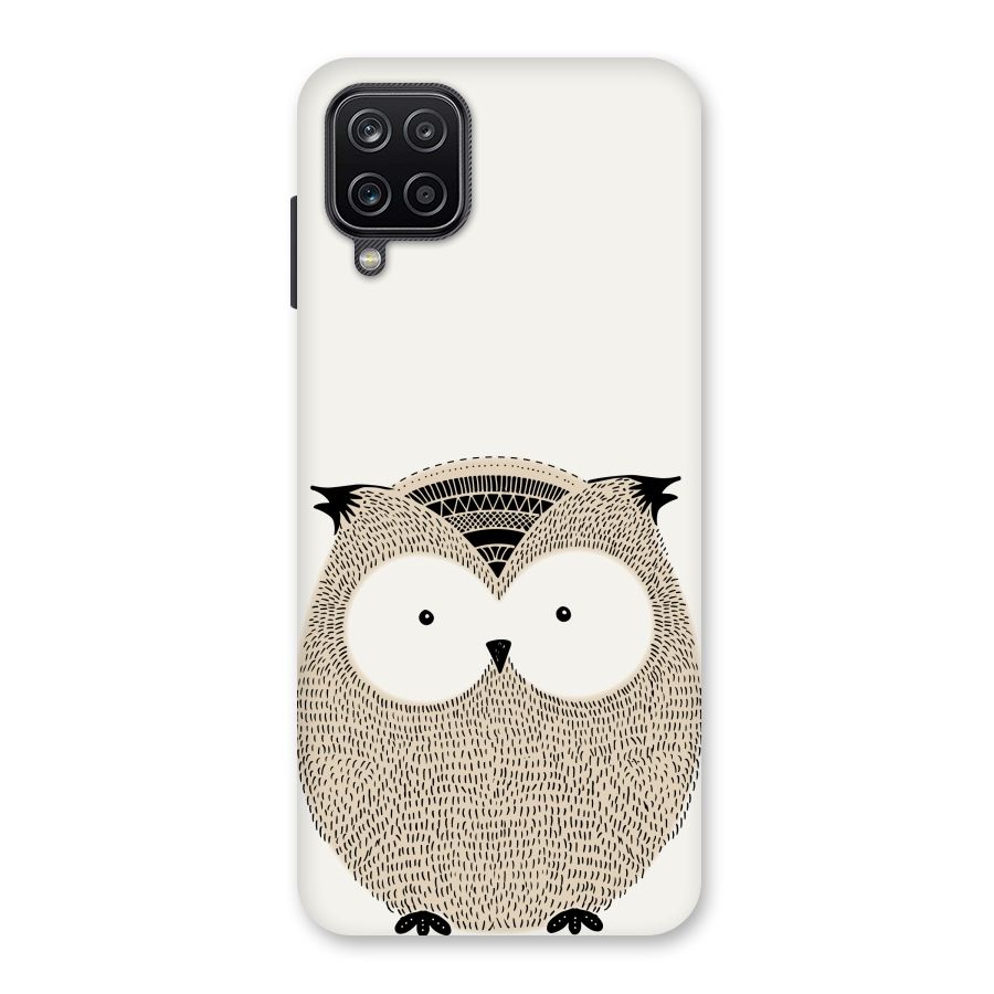 Cute Owl Back Case for Galaxy A12