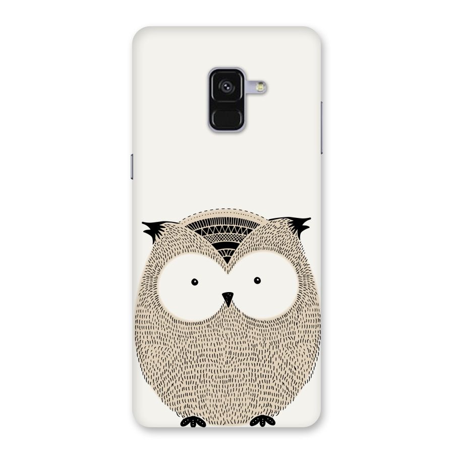 Cute Owl Back Case for Galaxy A8 Plus