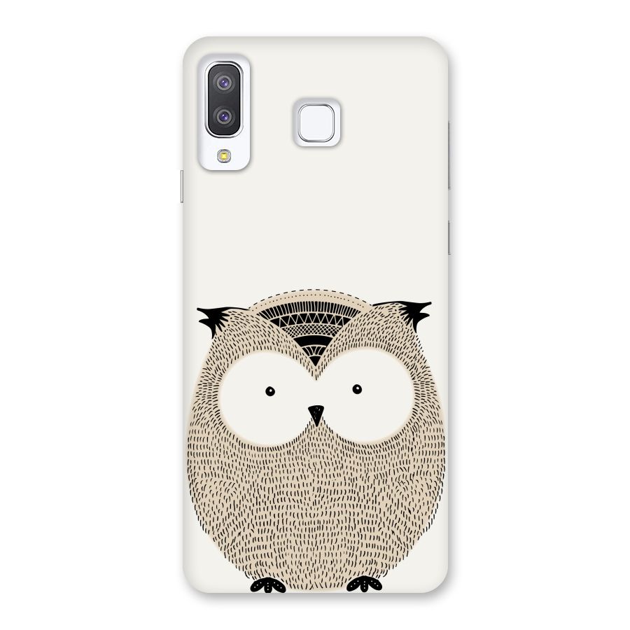 Cute Owl Back Case for Galaxy A8 Star