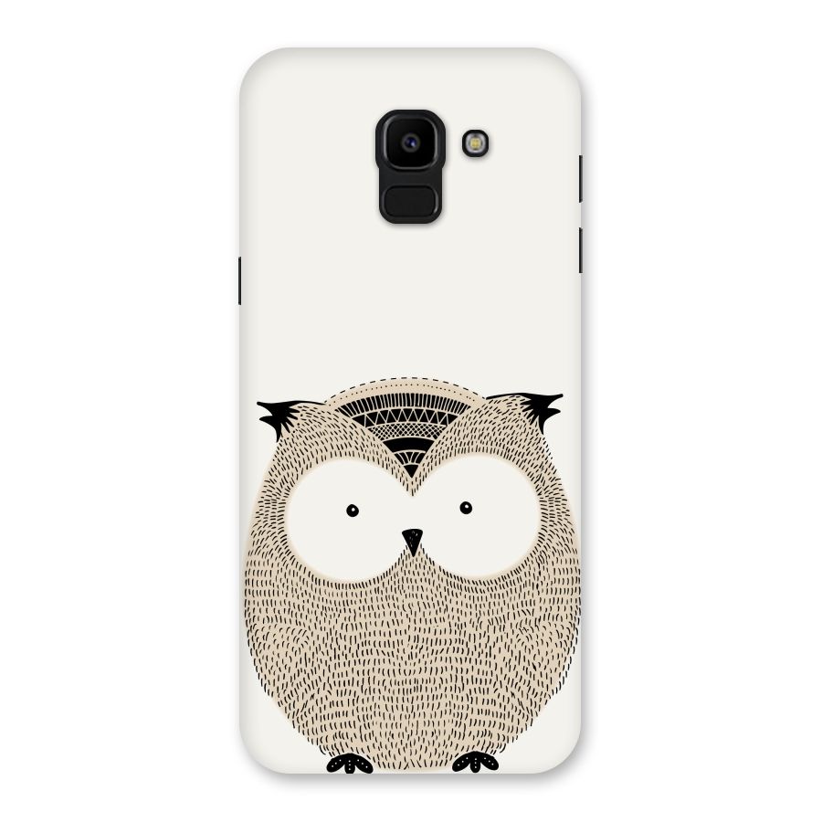 Cute Owl Back Case for Galaxy J6