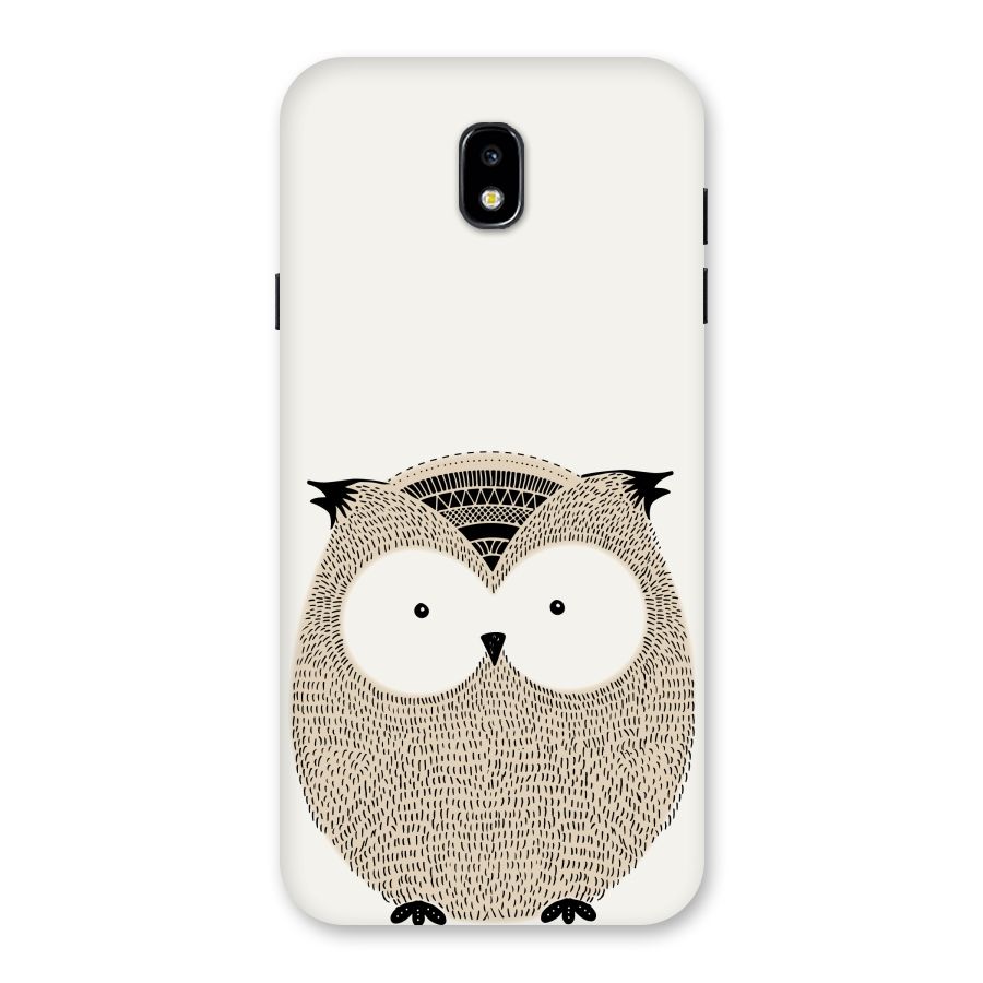 Cute Owl Back Case for Galaxy J7 Pro