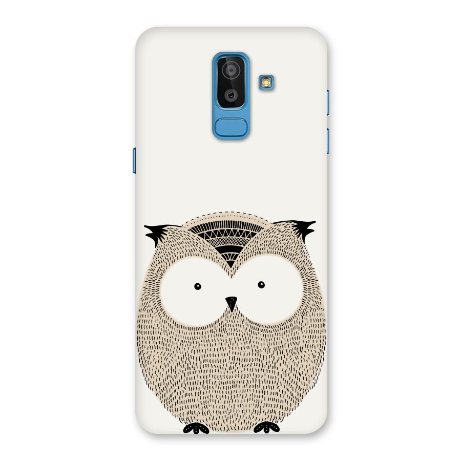 Cute Owl Back Case for Galaxy J8