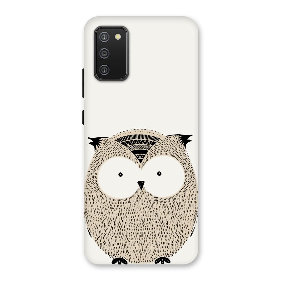 Cute Owl Back Case for Galaxy M02s