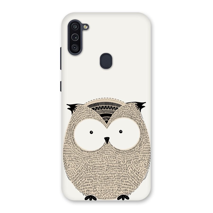 Cute Owl Back Case for Galaxy M11