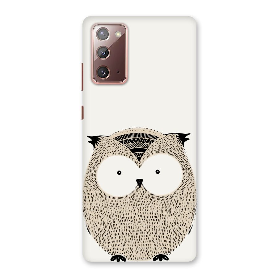 Cute Owl Back Case for Galaxy Note 20