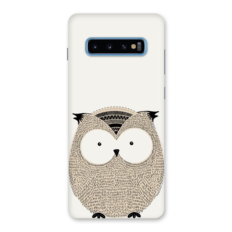 Cute Owl Back Case for Galaxy S10 Plus