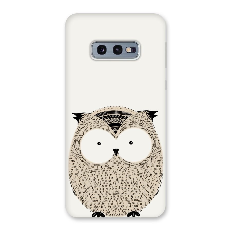 Cute Owl Back Case for Galaxy S10e