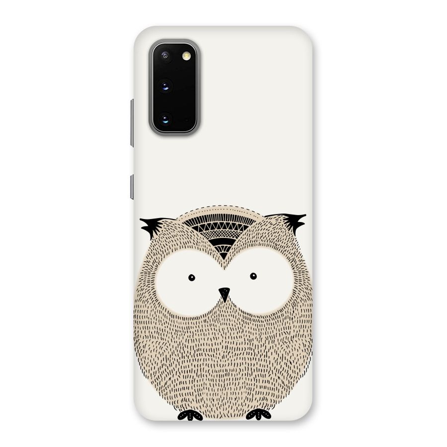 Cute Owl Back Case for Galaxy S20
