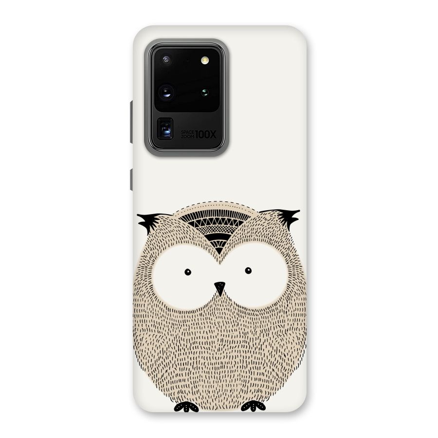Cute Owl Back Case for Galaxy S20 Ultra