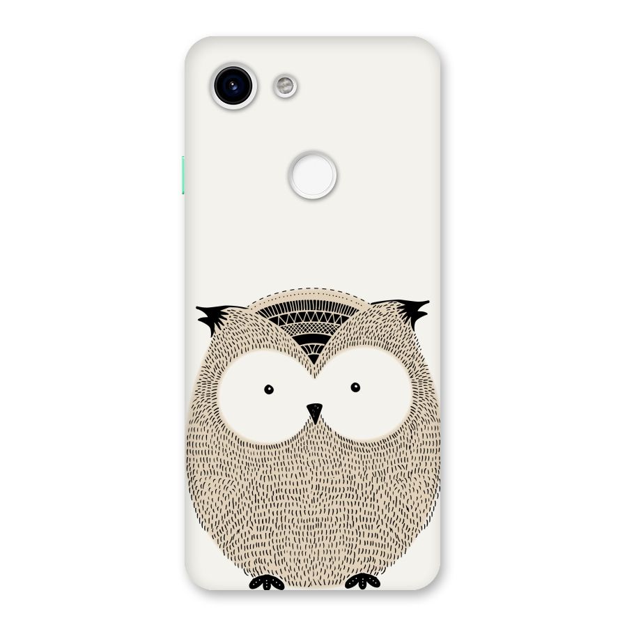 Cute Owl Back Case for Google Pixel 3