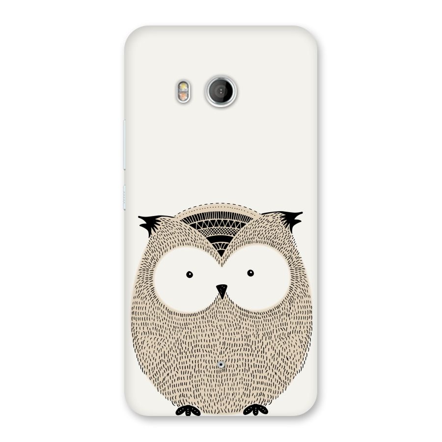 Cute Owl Back Case for HTC U11