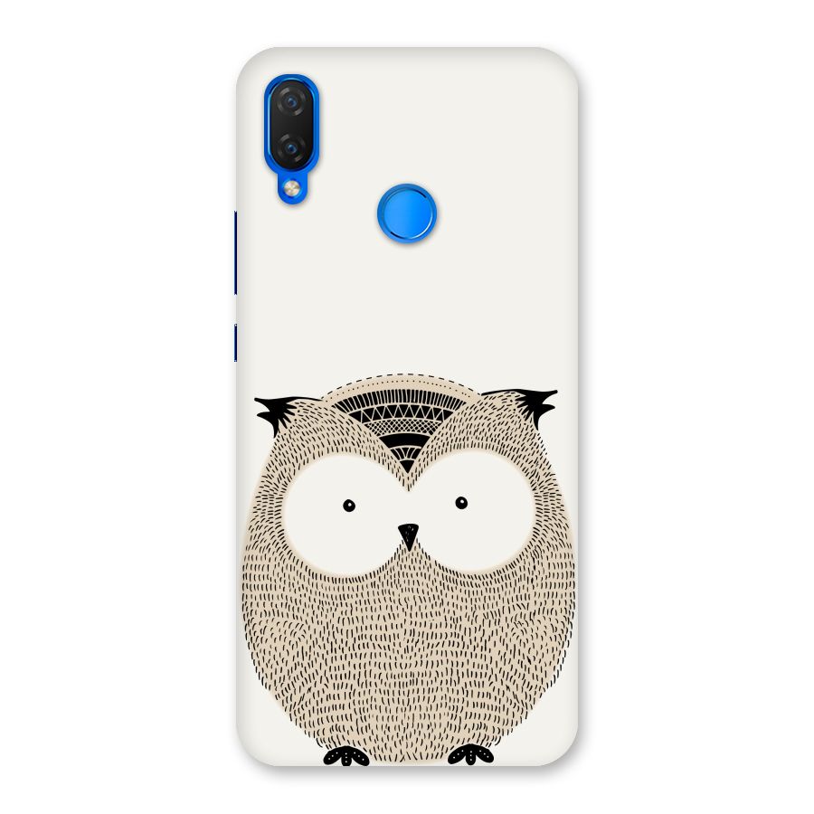 Cute Owl Back Case for Huawei P Smart+