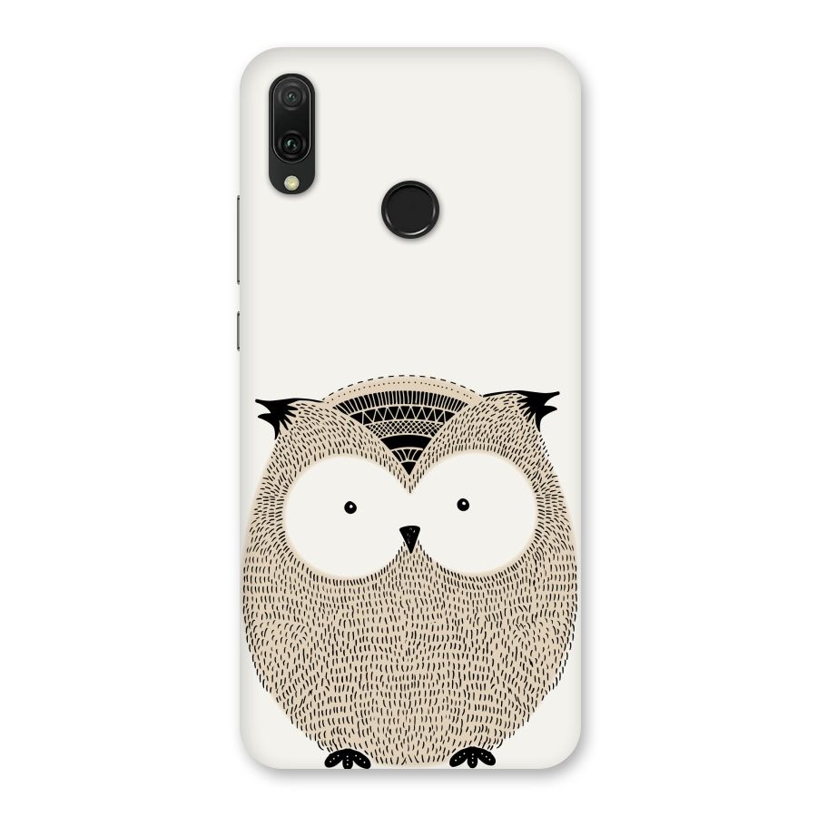 Cute Owl Back Case for Huawei Y9 (2019)