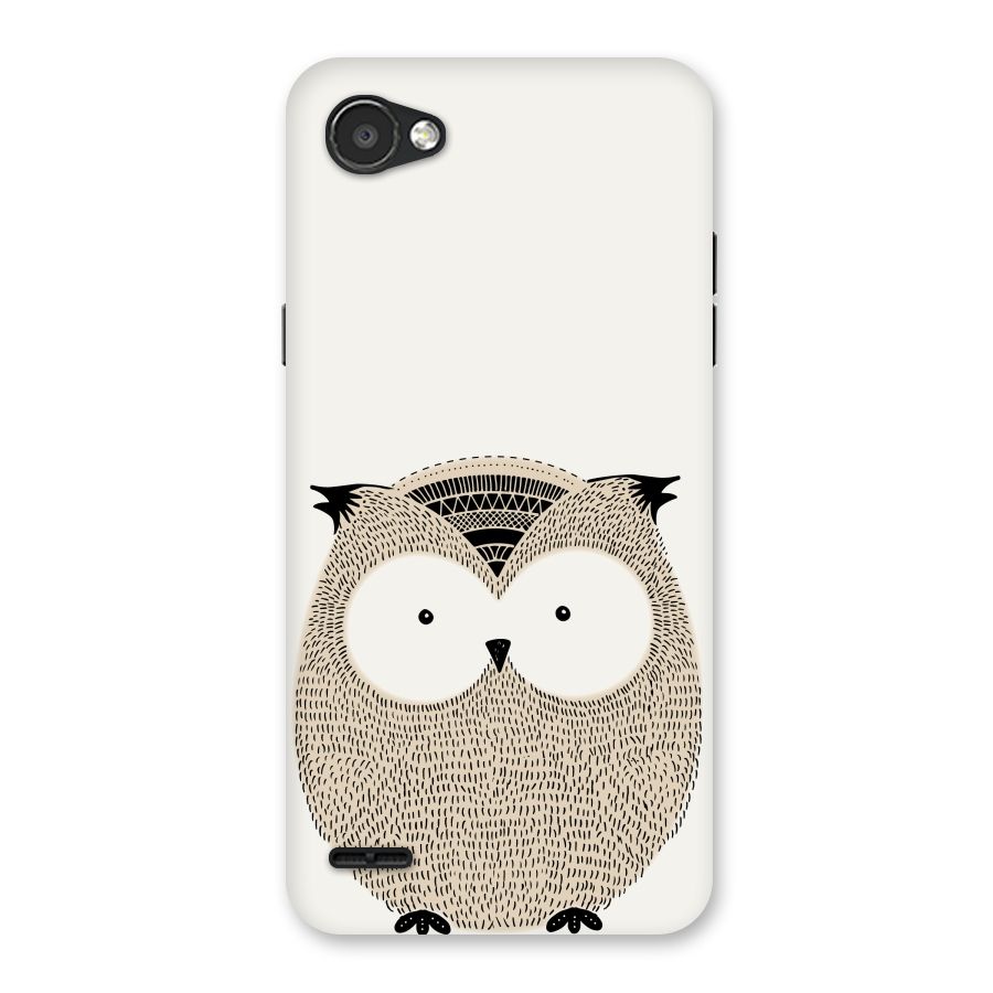 Cute Owl Back Case for LG Q6