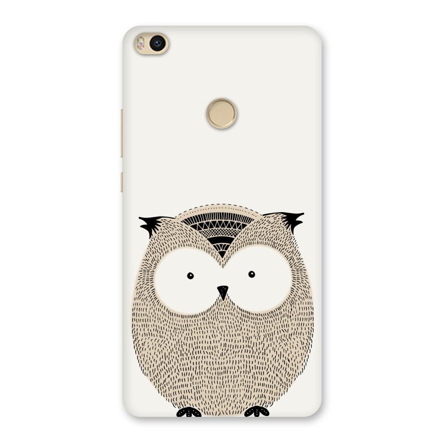 Cute Owl Back Case for Mi Max 2