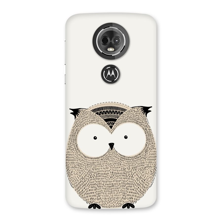 Cute Owl Back Case for Moto E5 Plus