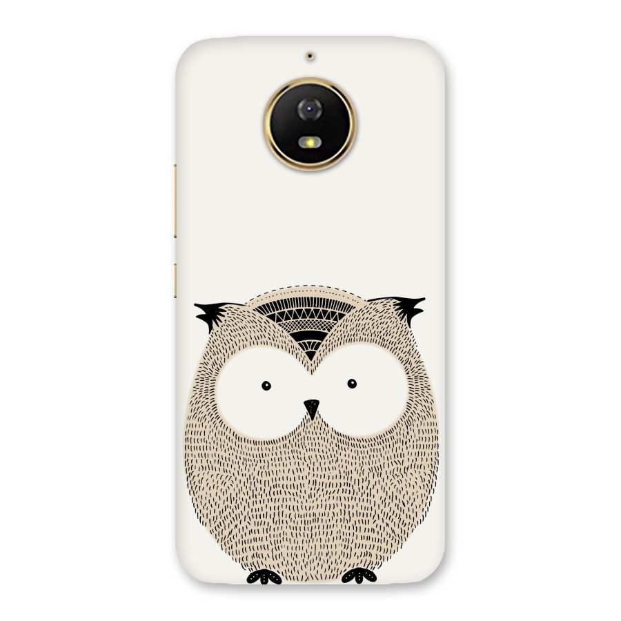 Cute Owl Back Case for Moto G5s