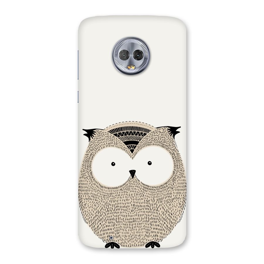 Cute Owl Back Case for Moto G6