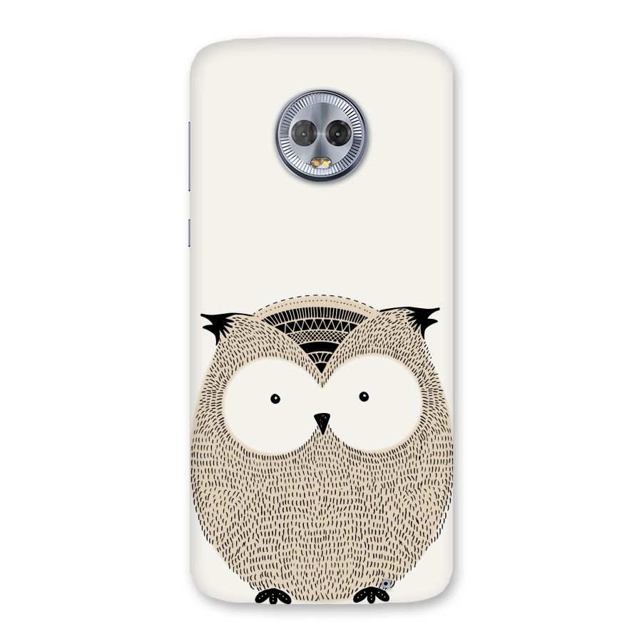 Cute Owl Back Case for Moto G6 Plus
