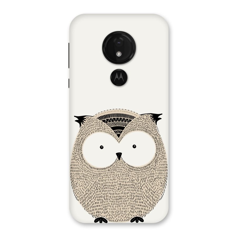 Cute Owl Back Case for Moto G7 Power