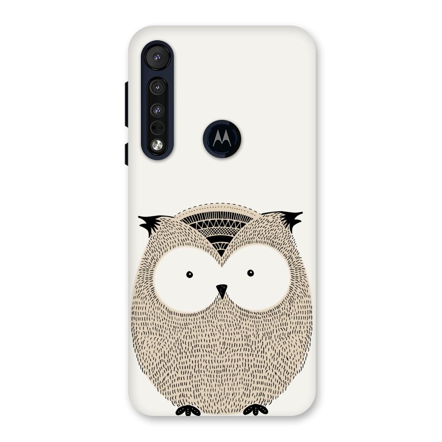 Cute Owl Back Case for Motorola One Macro
