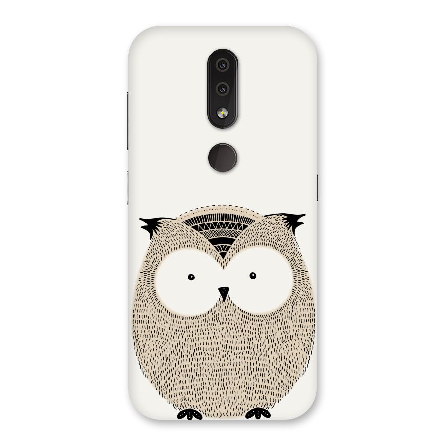 Cute Owl Back Case for Nokia 4.2