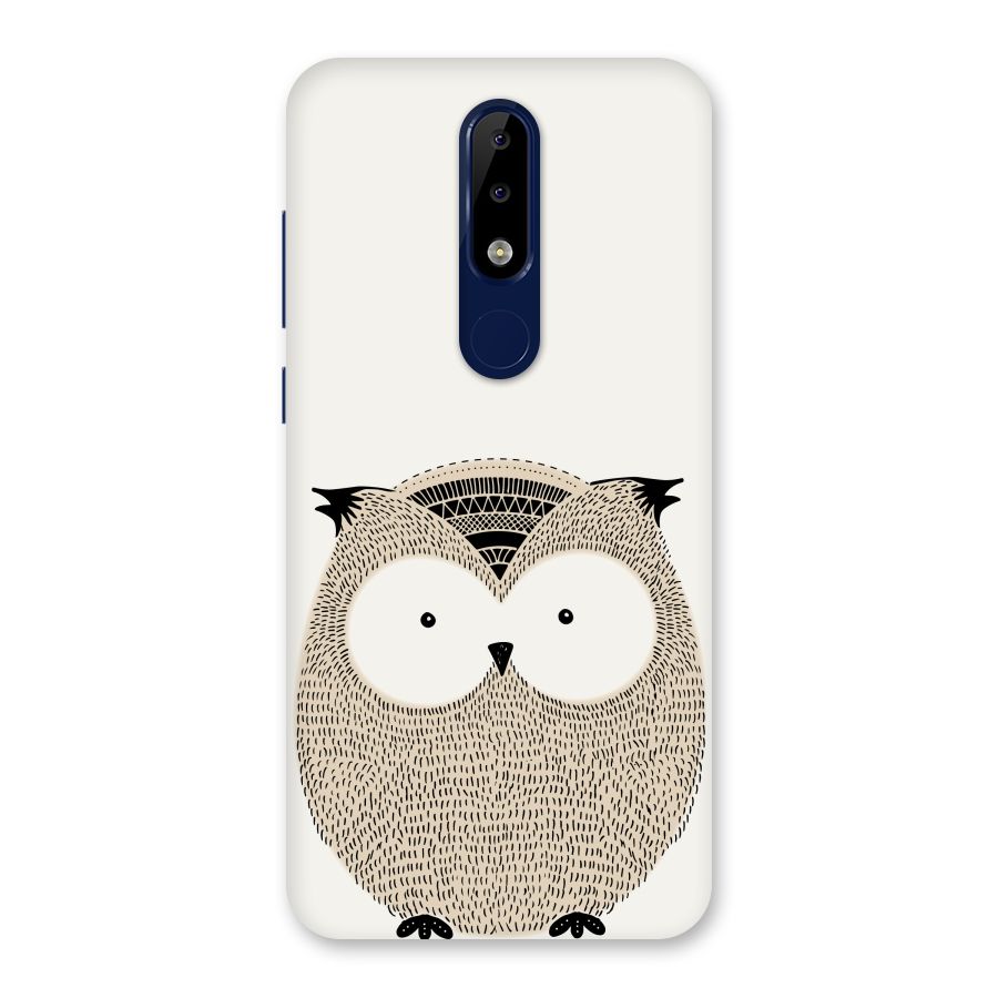 Cute Owl Back Case for Nokia 5.1 Plus