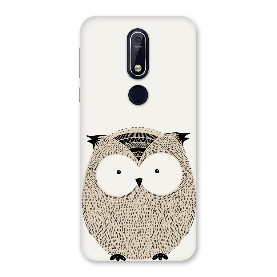Cute Owl Back Case for Nokia 7.1