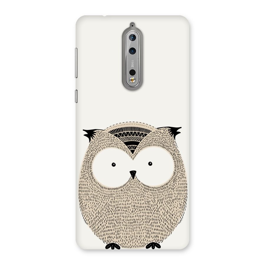 Cute Owl Back Case for Nokia 8