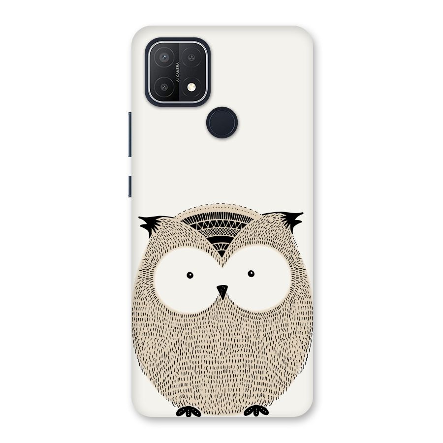 Cute Owl Back Case for Oppo A15