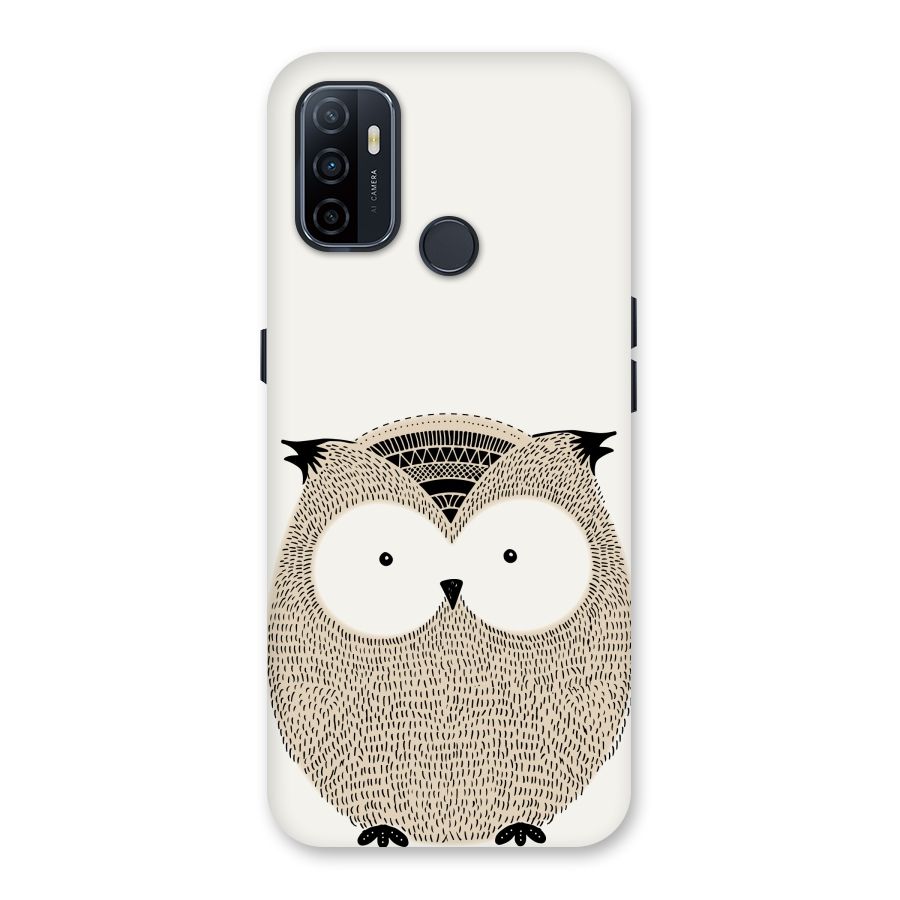 Cute Owl Back Case for Oppo A32