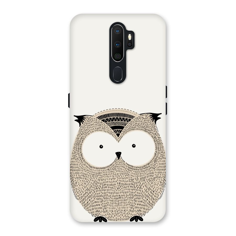 Cute Owl Back Case for Oppo A5 (2020)