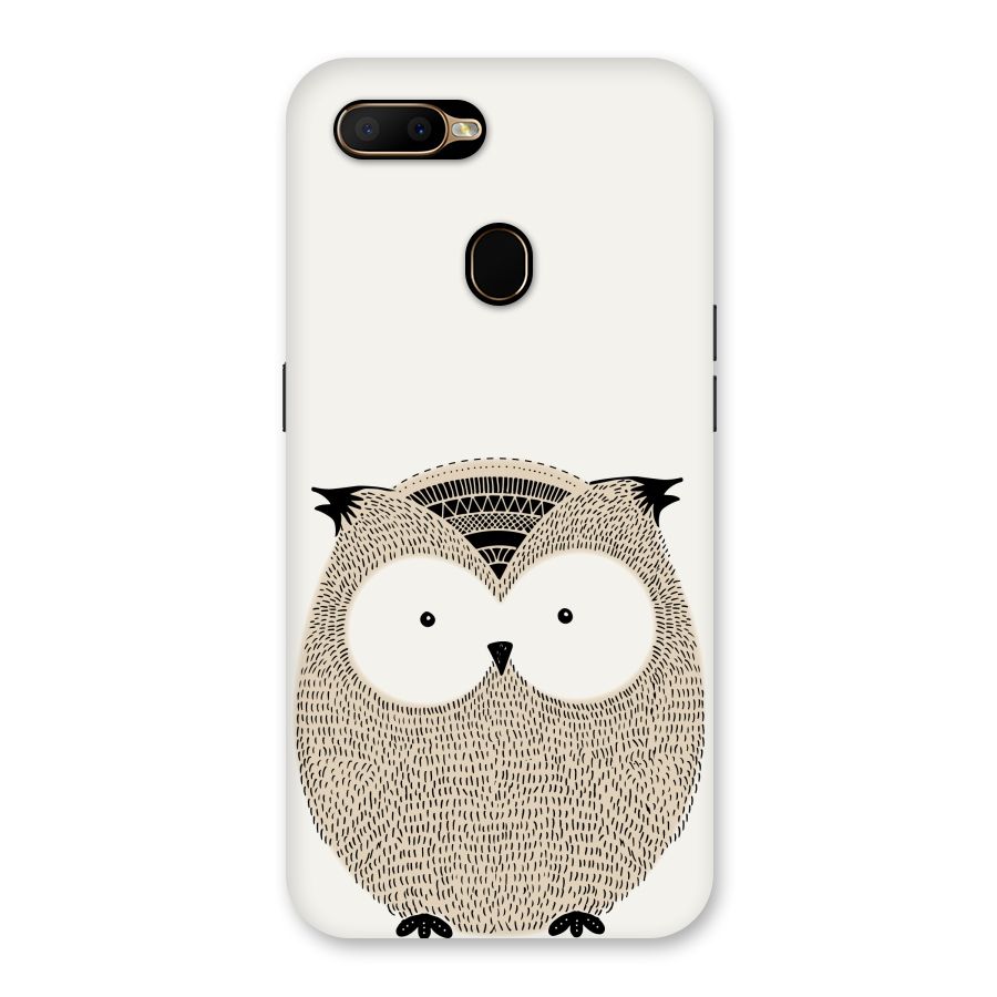 Cute Owl Back Case for Oppo A5s