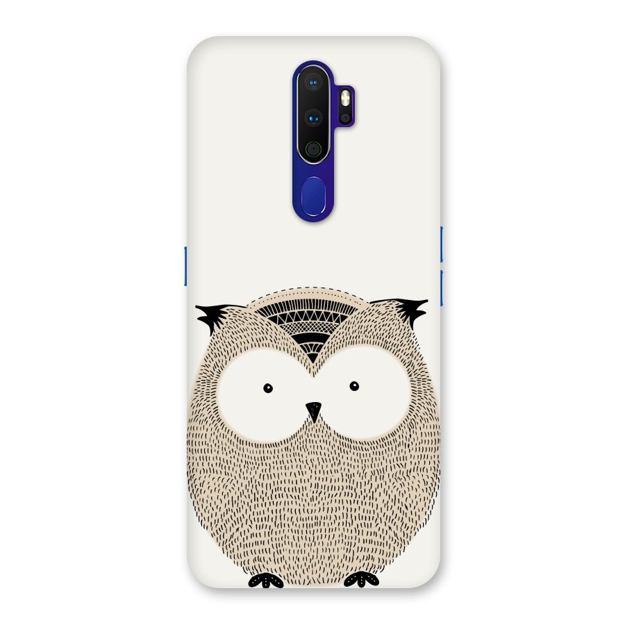 Cute Owl Back Case for Oppo A9 (2020)