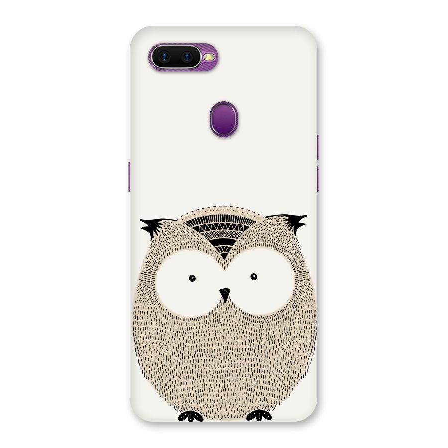 Cute Owl Back Case for Oppo F9