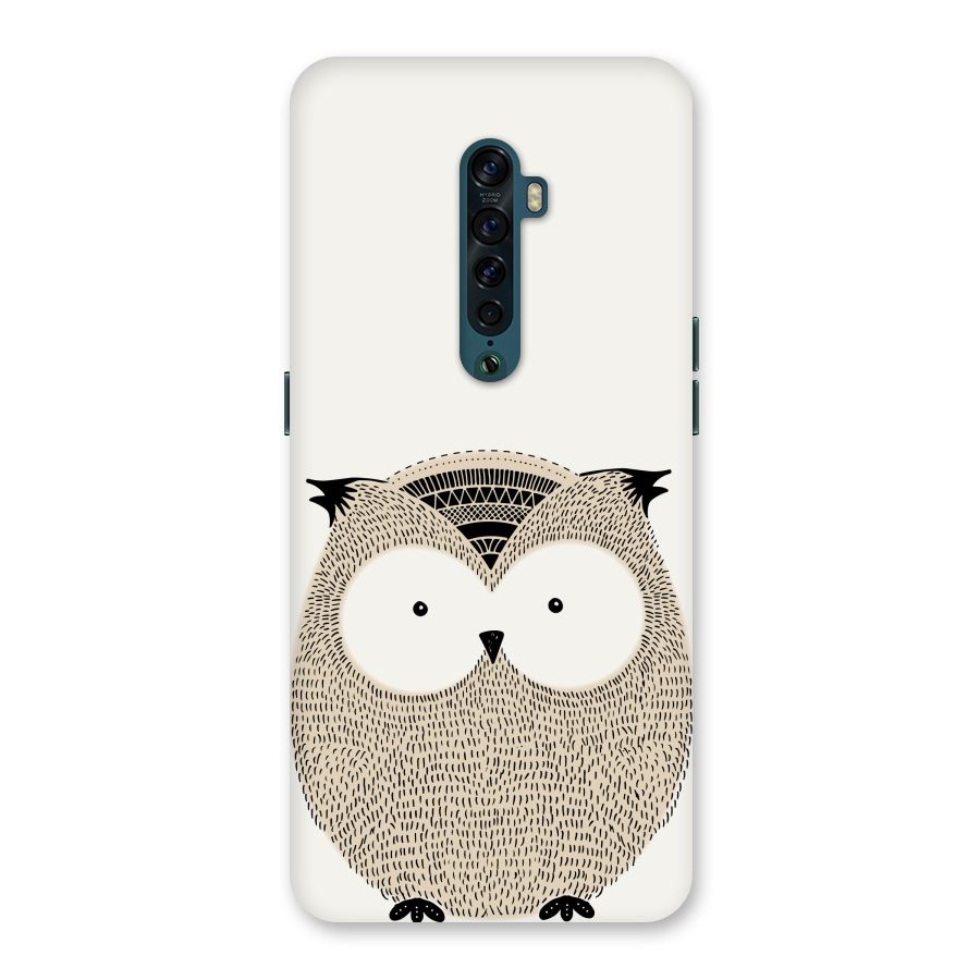 Cute Owl Back Case for Oppo Reno2