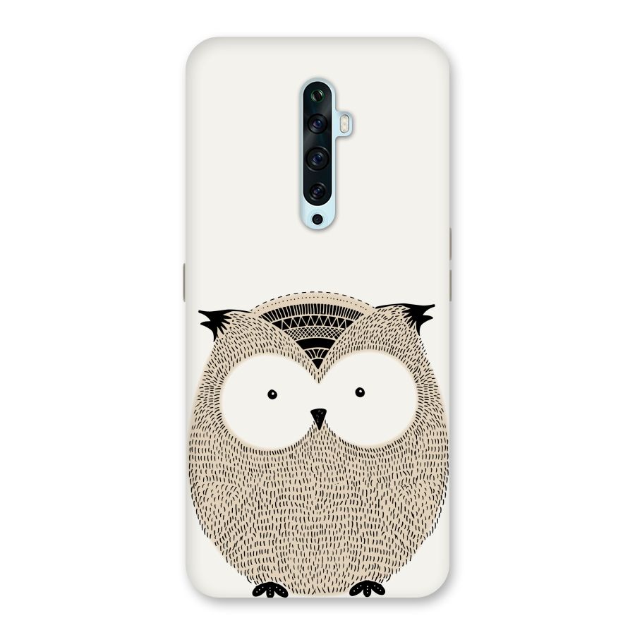 Cute Owl Back Case for Oppo Reno2 Z