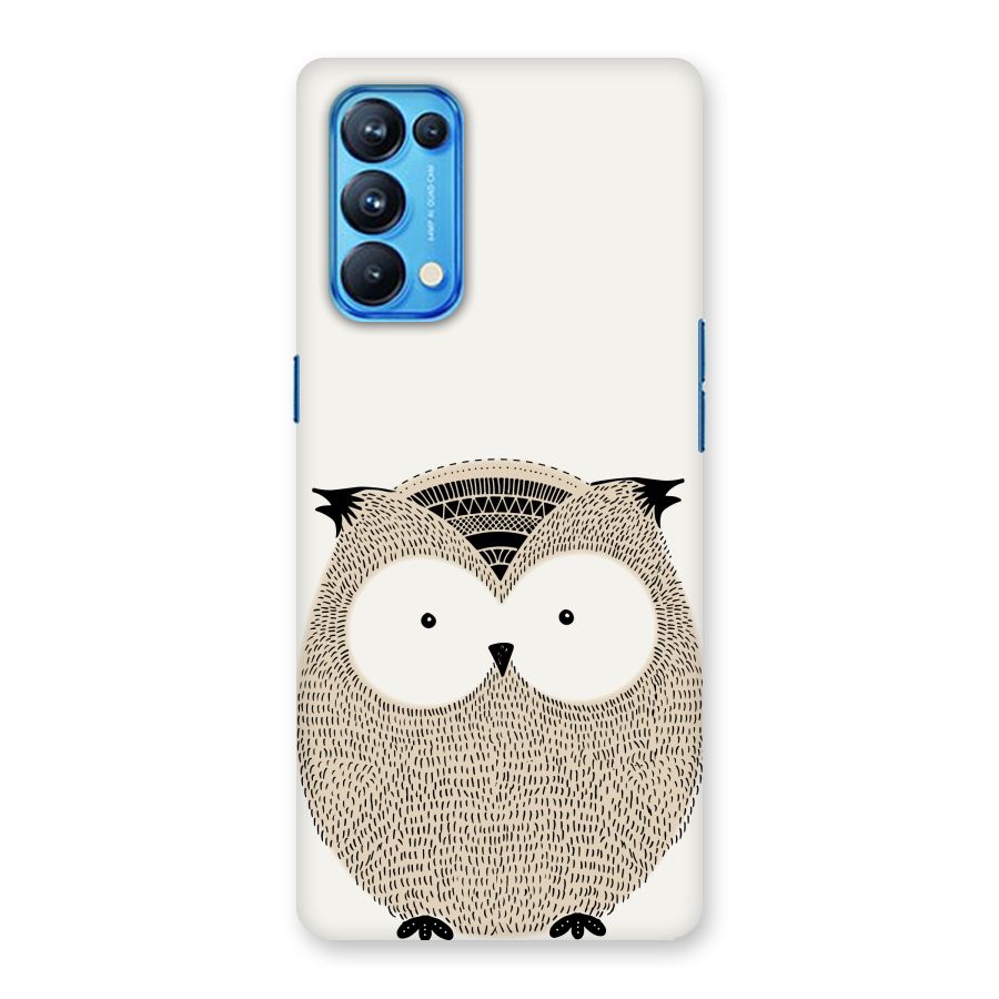 Cute Owl Back Case for Oppo Reno5 Pro 5G