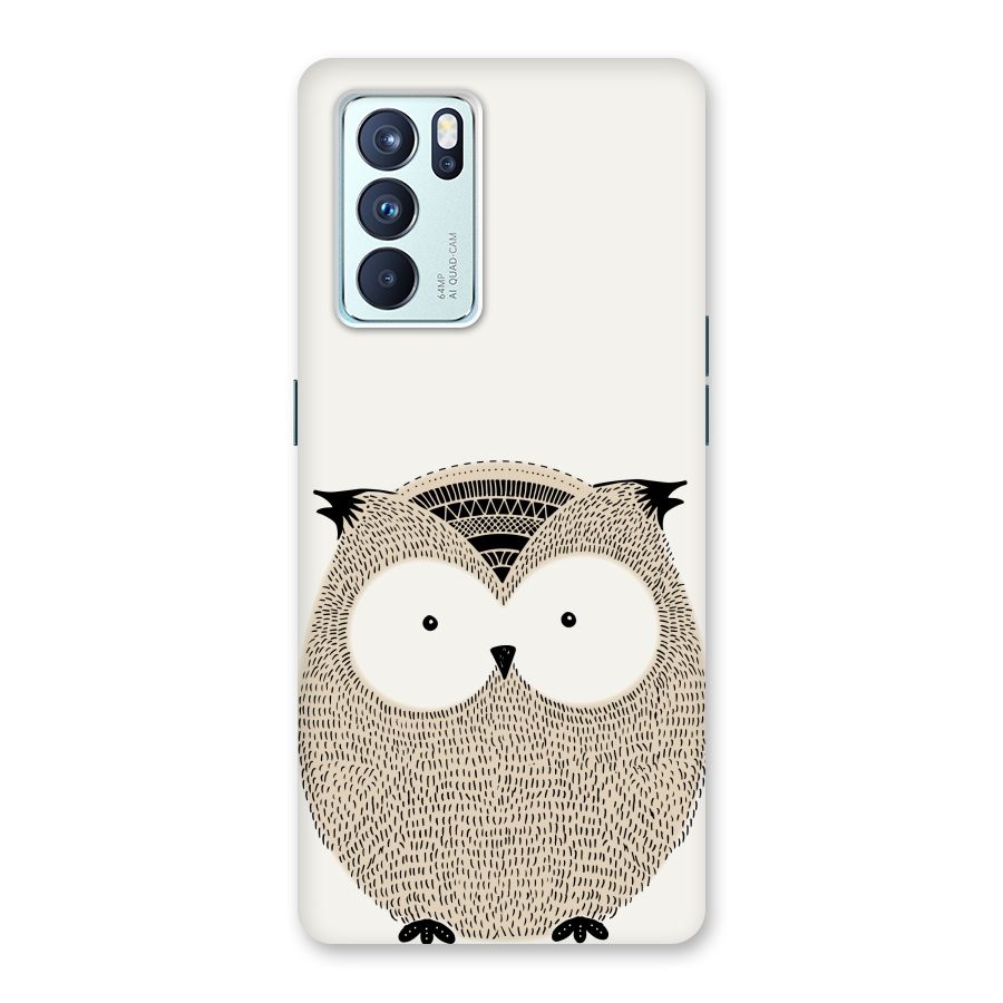 Cute Owl Back Case for Oppo Reno6 Pro 5G
